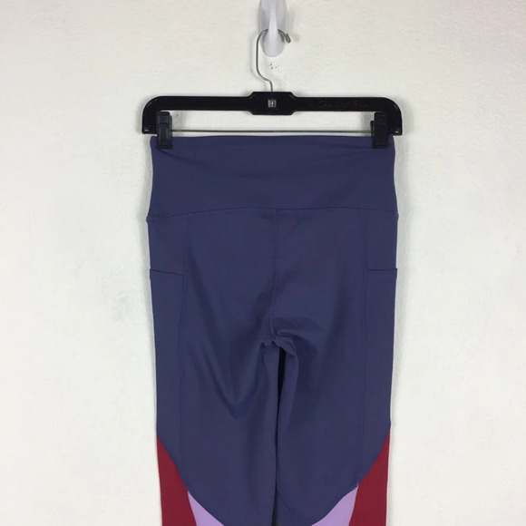 Vie Active Lulu Colorblock High Rise Full Leggings Small - Picture 11 of 14